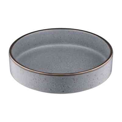 Тарілка Ardesto Fasano, 850мл, 20см, кераміка, сірий (AR0220FG) Вінниця