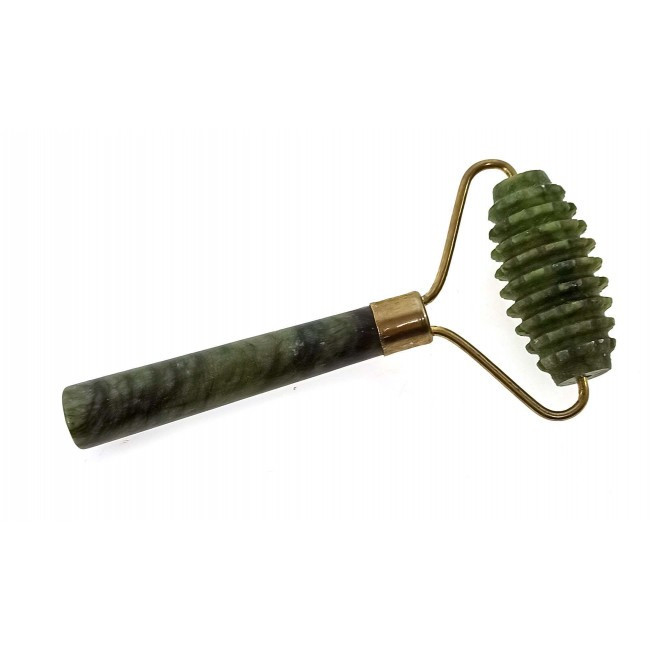 Массажер ручной нефритовый валик Ёжик Киев - изображение 1