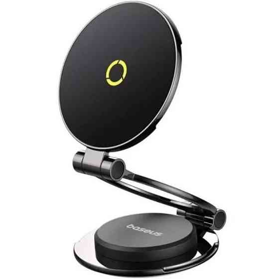 Автотримач для телефона Baseus MagPro Series II Magnetic Car Mount Stick-on Version Cosmic Black Одеса