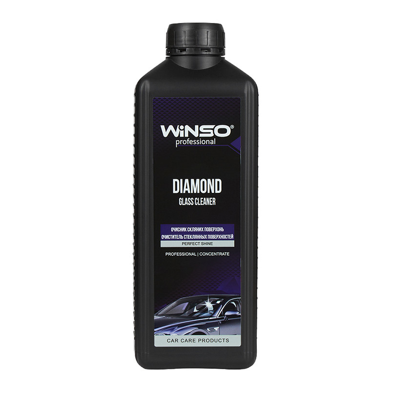 Очиститель стеклянных и зеркальных поверхностей автомобиля Winso Diamond Glass Cleaner 1л Львов - изображение 1