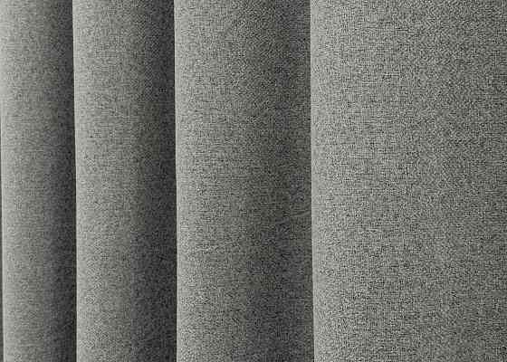 Шторна тканина льон блекаут 100%, колір сірий 1821ш Київ