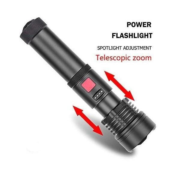 Ліхтар з регулюванням променя, LED ліхтар із зарядкою Переносний ручний потужний XC-58 Львів - фото 9