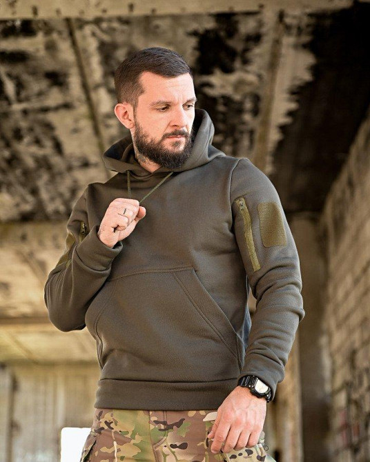 Тактичне худі TERNOVA олива Авіація ПП7972 Одеса - фото 2