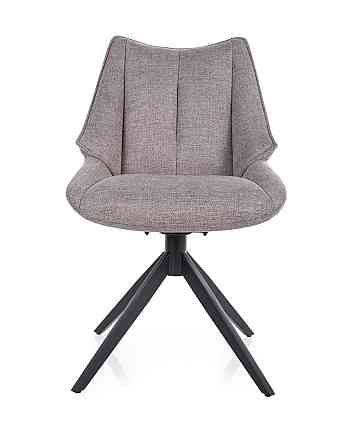 Стілець CODA BREGO чорний каркас/сірий 07 Киев