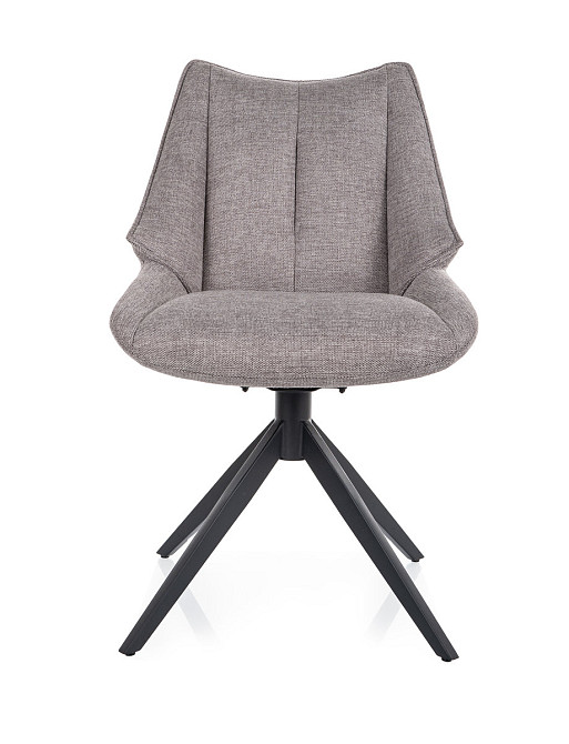 Стілець CODA BREGO чорний каркас/сірий 07 Киев - изображение 2