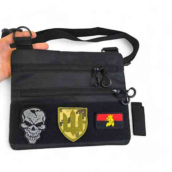 Сумка тактическая для документов, Тактические мессенджеры сумки, Мужская тактическая сумка барсетка BD-76 Львов