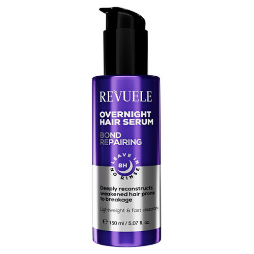 Восстанавливающая ночная сыворотка для волос Overnight Hair Serum 8h Revuele 150 мл Киев - изображение 4