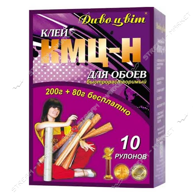 Клей для обоев КМЦ-Н 10 рулонов Харьков - изображение 2