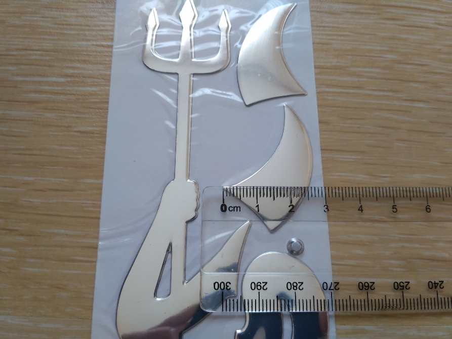 Наклейка опукла на значок авто Київ - фото 5