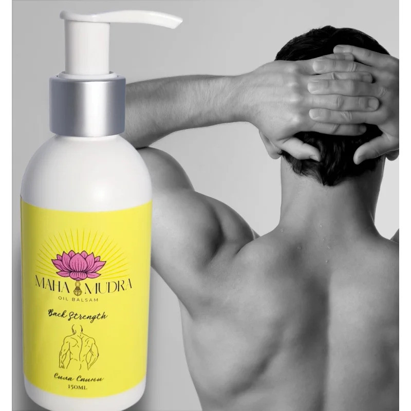 Олійний бальзам Сила спини MAHA MUDRA 150 мл Київ - фото 4