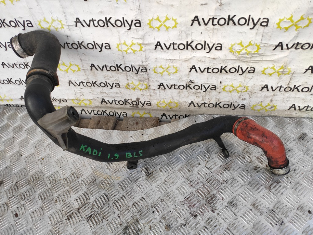 Патрубок інтеркулера лівий VW Caddy 1.9 tdi 2004-2010 (3С0145840H) Ковель - фото 1