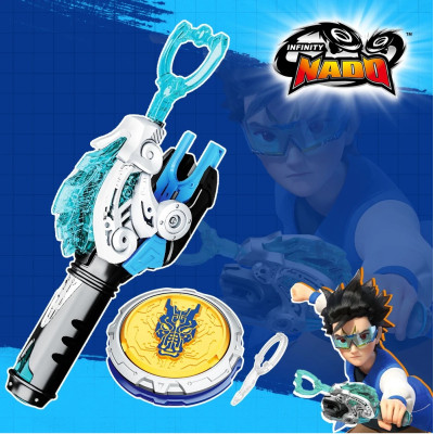 Дзига Infinity Nado VI серія Starter Pack Fury Wave Dragon Лютий Дракон (EU654111) Вінниця - фото 5