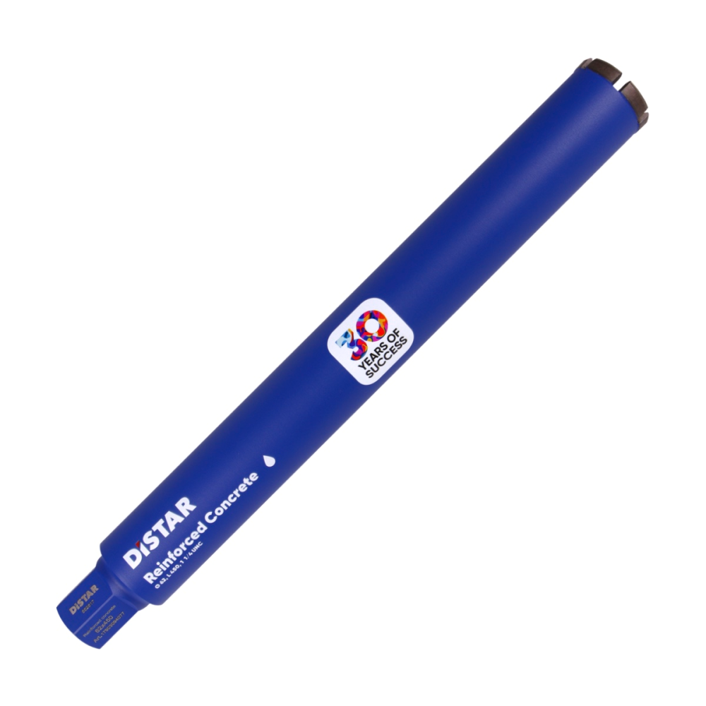 Професійне свердло алмазне Distar DDS-W 62x450x1 1/4 UNC Reinforced concrete (17903094077) Київ - фото 1
