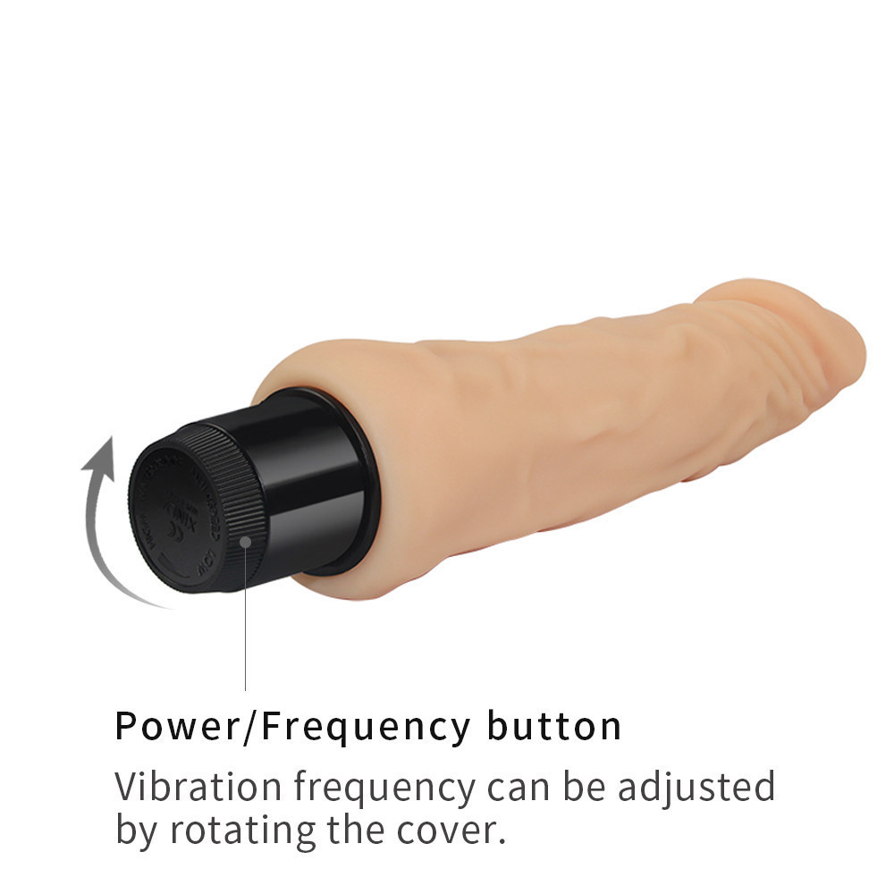 Реалістичний вібратор - Xtreme Feel Vibrator Flesh 8" Sex Aura Київ - фото 6