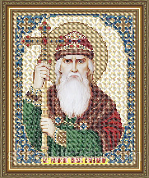 Схема для вишивки бісером Володимир Дніпро - фото 1