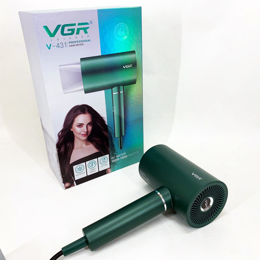 Фен профессиональный домашний для волос VGR, Фен для дома и салона Фены сушки волос WM-19 Львов - изображение 13