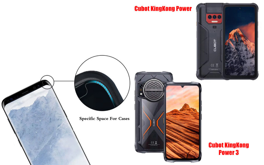 Захисне скло HyperGlass Pro для Cubot KingKong Power, KingKong Power 3 – максимальна чутливість та захист Київ - фото 3