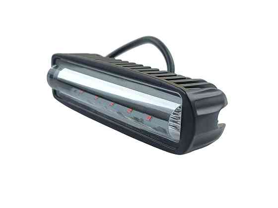 Фара POLICE червоно-синя (6 led, стробоскоп із кріпленням, прямокутна) світлодіодна Мукачево