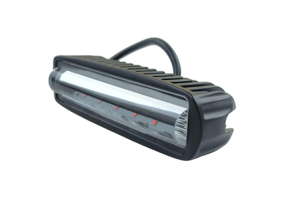 Фара POLICE червоно-синя (6 led, стробоскоп із кріпленням, прямокутна) світлодіодна Мукачево - фото 3