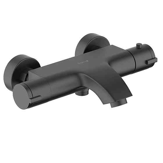 Смеситель для ванны с термостатом Imprese KUCERA f03203410AB черный\матовый Киев