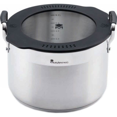 Каструля MasterPro Smart з кришкою 7.21 л (BGEU-3779) Вінниця - фото 1