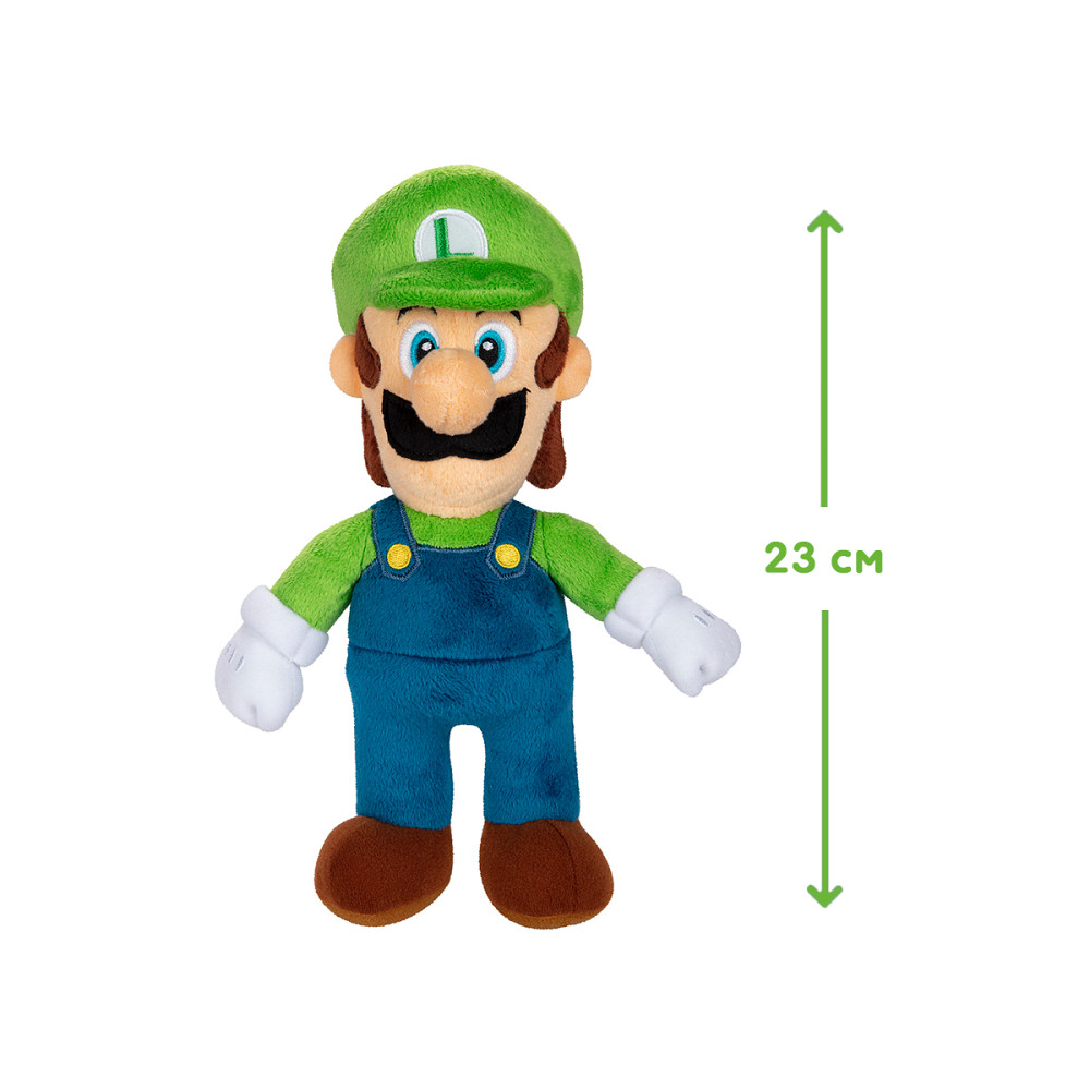 М'яка іграшка SUPER MARIO - Луїджі 23 cm Днепр - изображение 3