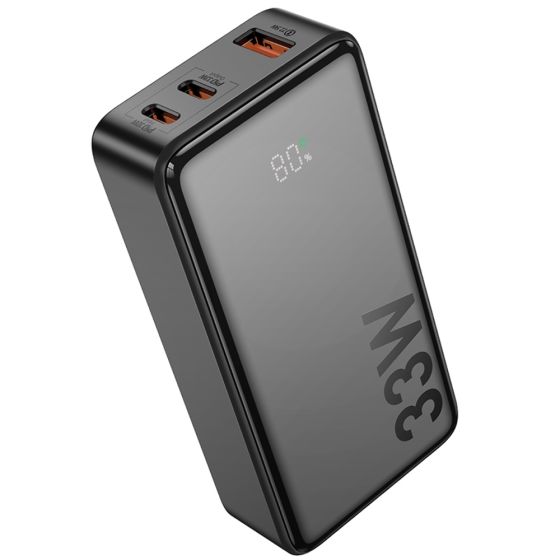 Портативная батарея Power Bank Hoco Q27 10000mAh 33W (Черный) Винница