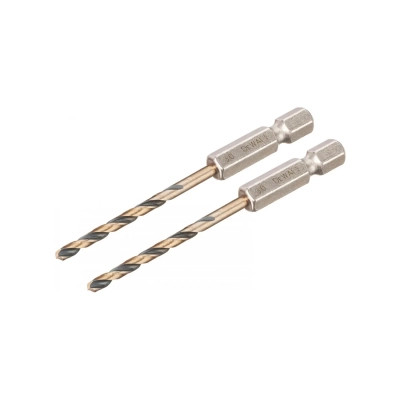 Свердло DeWALT по металу EXTREME IMPACT Black&amp;Gold, HSS-G, 3 х 72 х 25,5 мм, 2 шт. (DT20602) Вінниця - фото 2