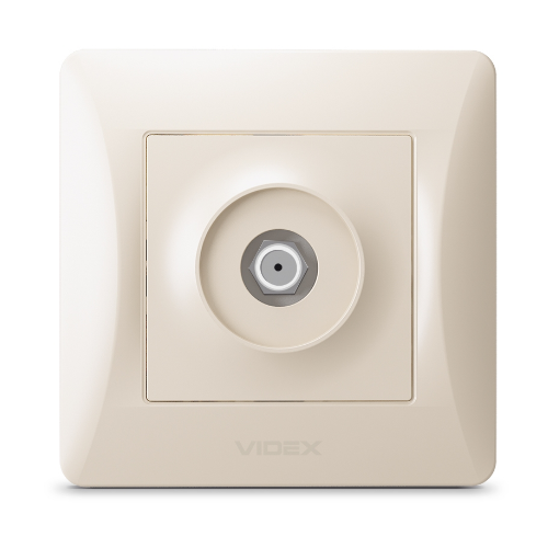 BINERA крем Розетка внутрішня 1-а SAT супутникова Videx Житомир