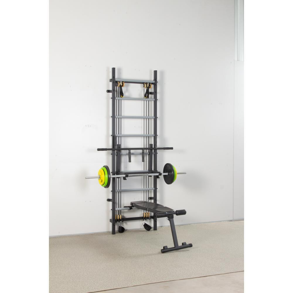 Шведська стінка з еспандерами CrossFullPro спортивна для дітей та дорослих посилена металева для сім'ї Кам'янське - фото 5