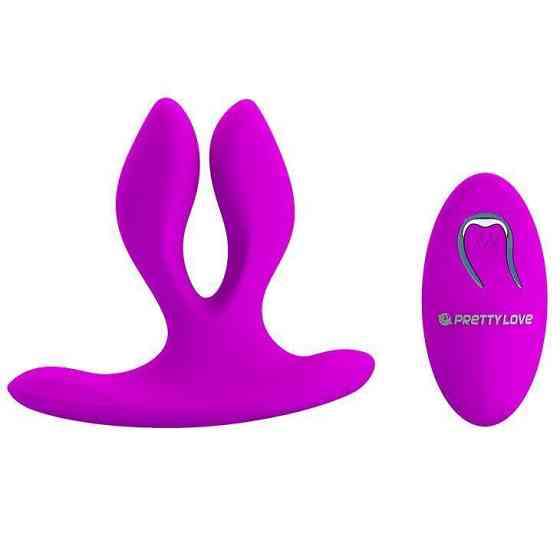 Универсальный вибромассажер для пар Pretty Love «Magic Fingers U» BI-014478W Sex Aura Киев