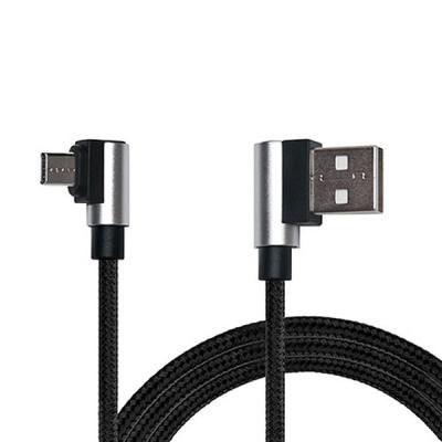 Дата кабель USB 2.0 AM to Micro 5P 1.0m Premium black REAL-EL (EL123500031) Винница - изображение 3