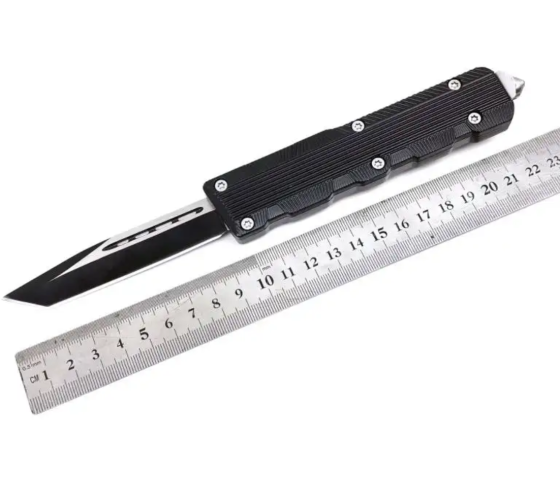 Ніж викидний фронтальний MicroTech 357 Дніпро