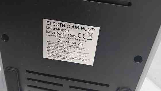 Електричний компресор потужний насос від прикурювача для надування SUP та шин GICLE AP-882H (товар вживаний) Луцк