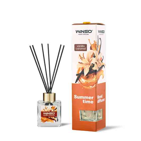 Аромадифузор с палочками Winso Summer Time - Vanilla Caramel 50мл Львов