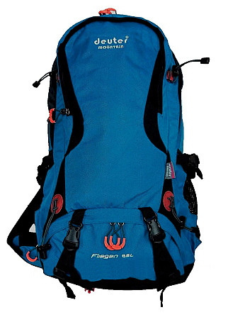 Рюкзак туристичний DEUTER Mountain 65 л нижній вхід синій Київ - фото 1