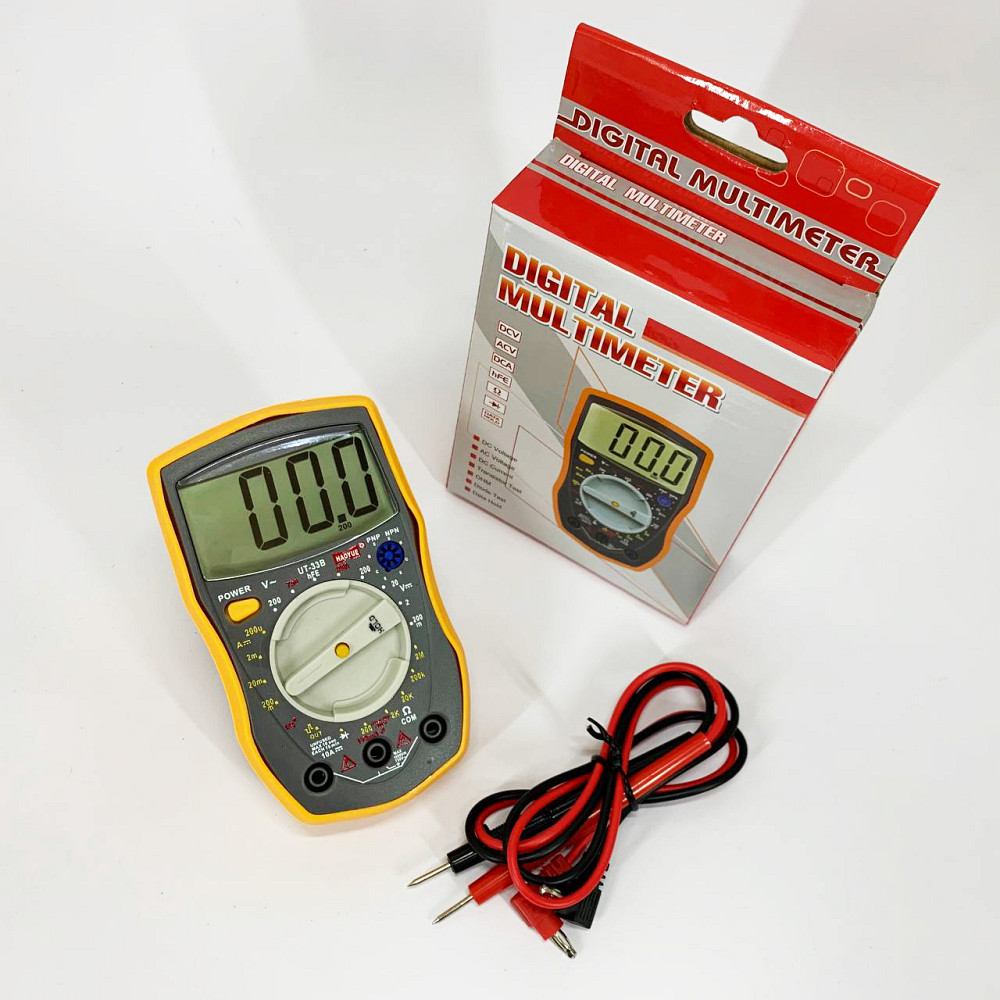 Мультиметр електрика HAOYUE UT33B, Цифровий мультиметр для дому Якісний QH-75 Львів - фото 1