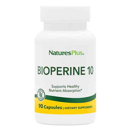 Біоперин Nature's Plus Bioperine 10, 90 Vegetarian Capsules Луцьк
