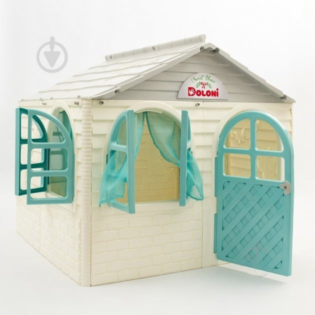 Дитячий ігровий пластиковий будиночок зі шторками DOLONI середній (02550/5) для дітей Київ - фото 2