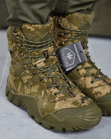 Тактичні туфлі ALPINE CROWN MILITARY PREDATOR піксель ВТ0997 Одеса - фото 3
