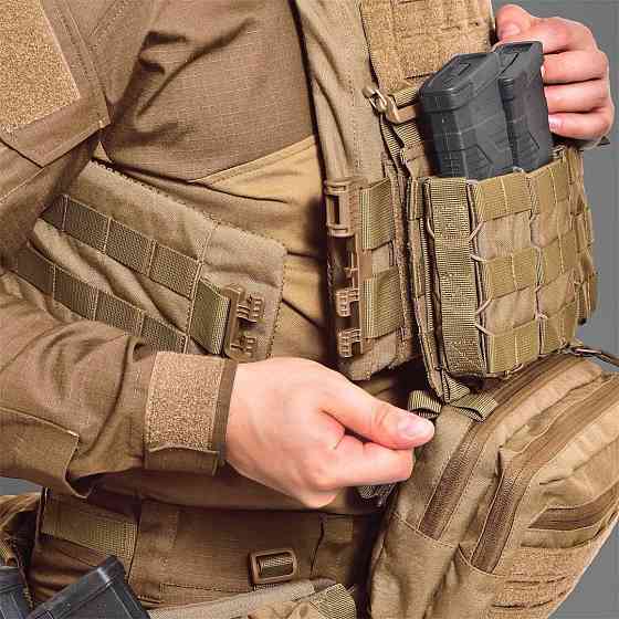 Плитоноска тактическая без плит MPS М8 Pro Cordura 1000 Койот Киев