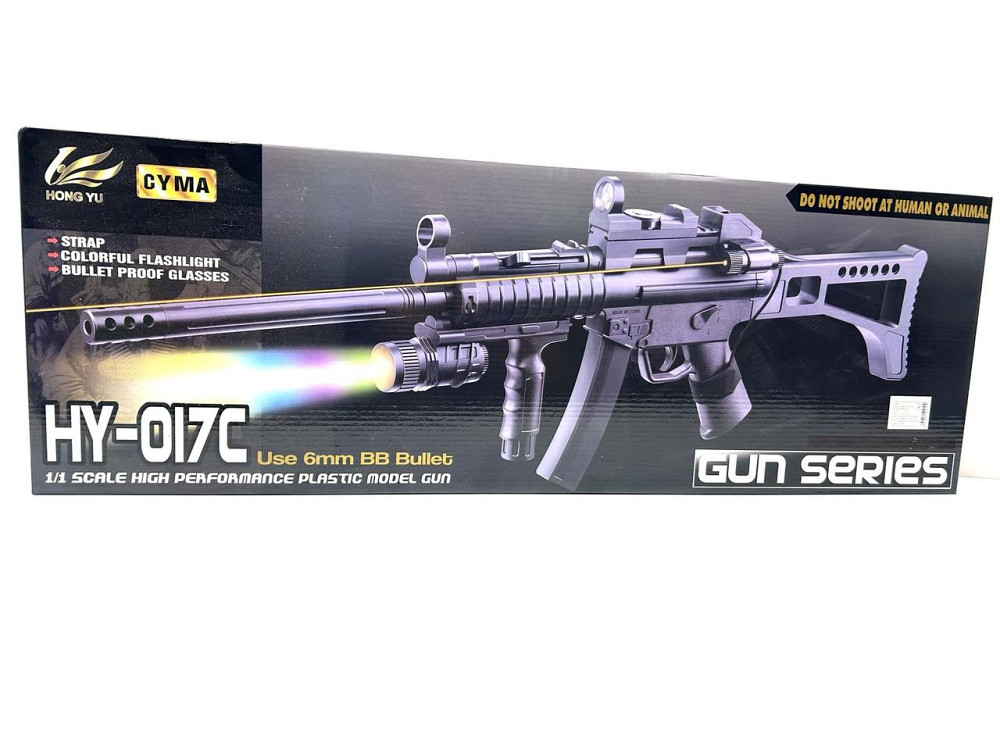 Автомат із кульками Cyma лазерний приціл 79см Чорний (HY-017C) Чернігів - фото 2