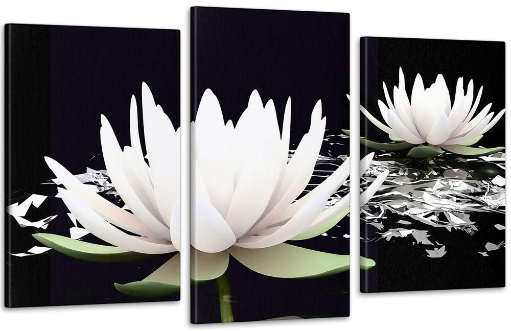 Модульная картина Цветы Лилия Art-8_3 100x150 см Киев - изображение 1