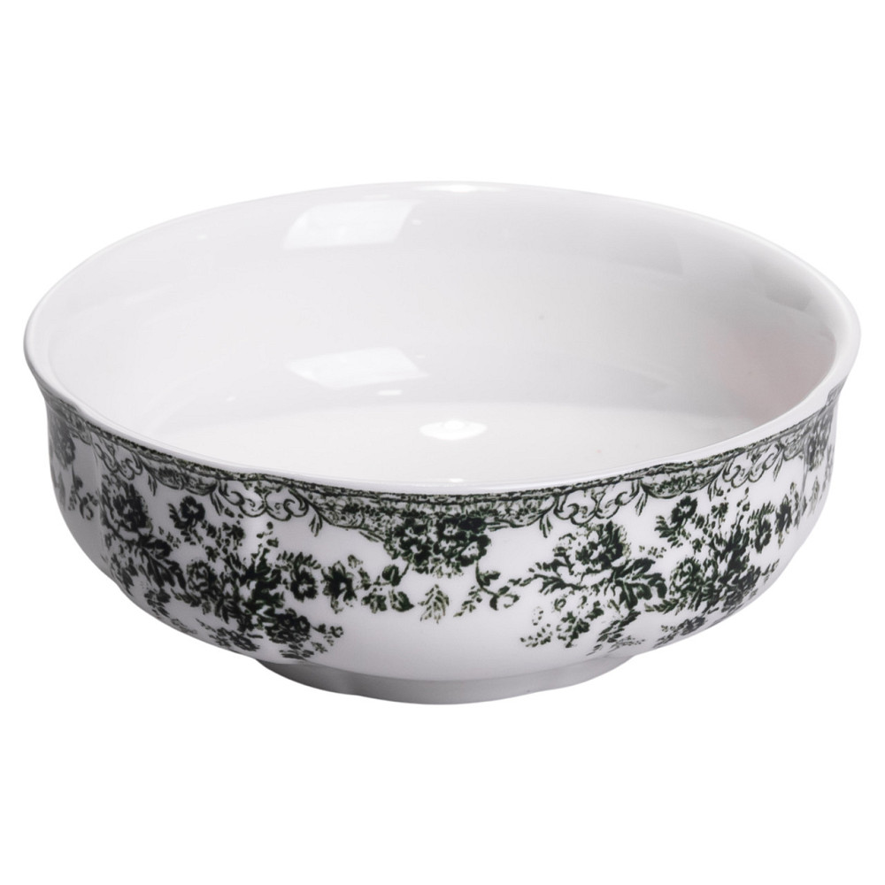 Yiwu Столовий набір посуду 32 предмети на 6 осіб Vintage Elegant порцеляновий Чорний YY78-7A Коломия - фото 2