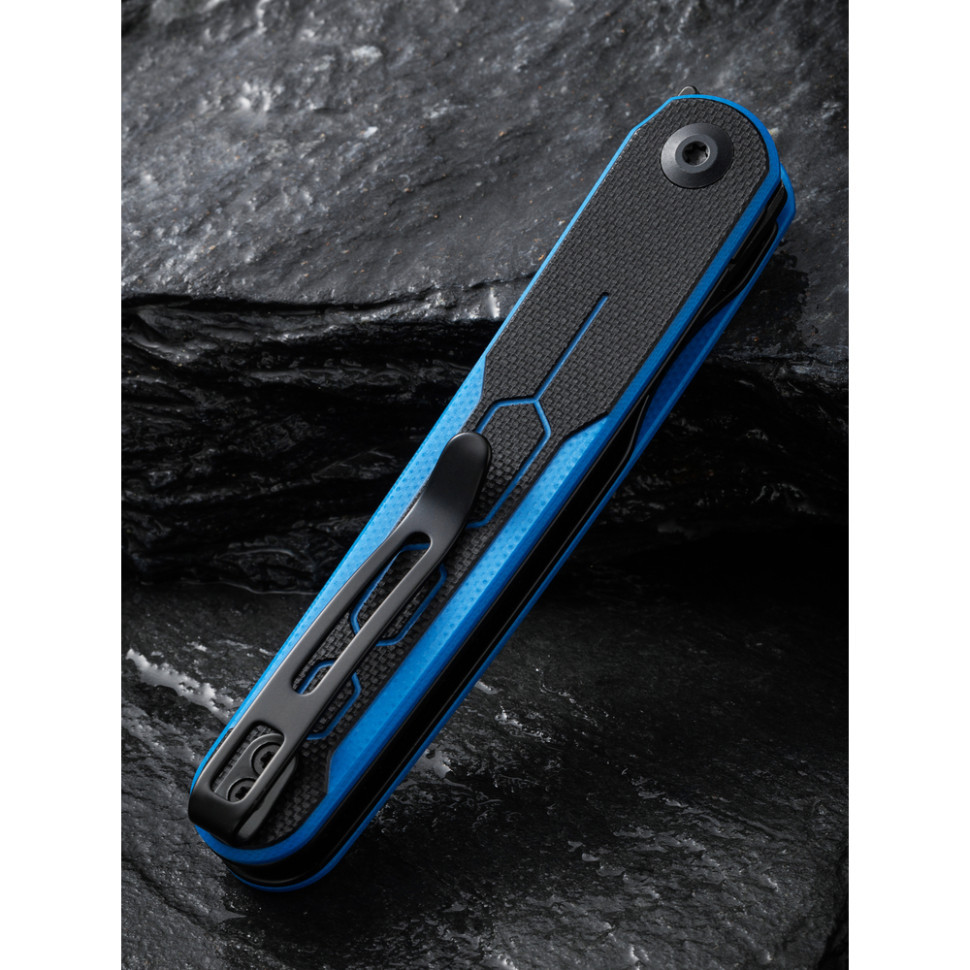 Ніж складаний кишеньковий Civivi KwaiQ , (7.6 см) Nitro-V / G10 чорно-синій Київ - фото 14