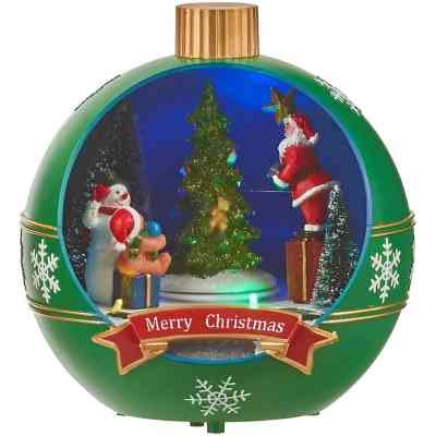 Прикраса декоративна Luville Collectables Куля Новорічна 18.5 х 17 см Зелена (8718861435313GREEN) Вінниця