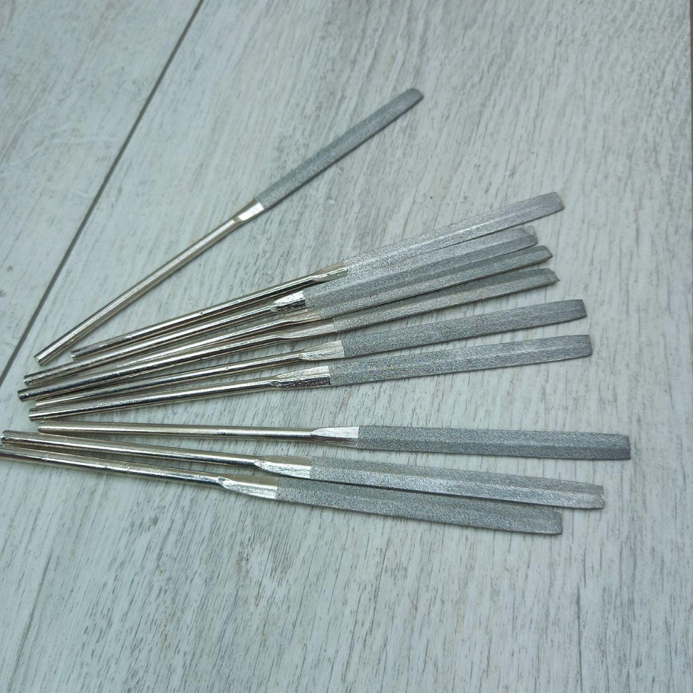 Надфіль алмазний ромбоподібний - ручний інструмент для точної обробки металу, скла та кераміки. Харків - фото 3