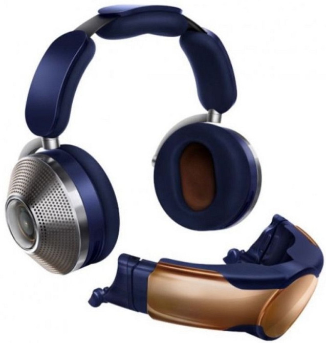 Наушники  Dyson Zone Absolute Prussian Blue/Bright Copper. Харьков - изображение 7