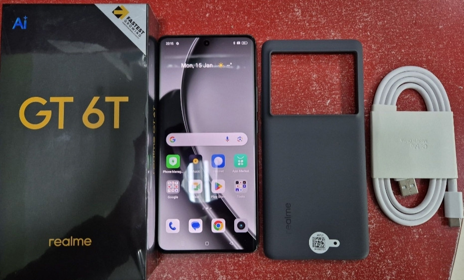 Телефон Realme GT 6T 8/256Gb. Razor Green. Киев - изображение 6