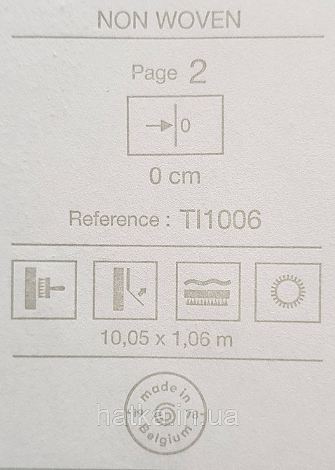 Шпалери вінілові на флізеліні Grandeco Time метрові під штукатурку під замш матові сірі Київ - фото 4